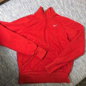 Nike quarter zip half zip